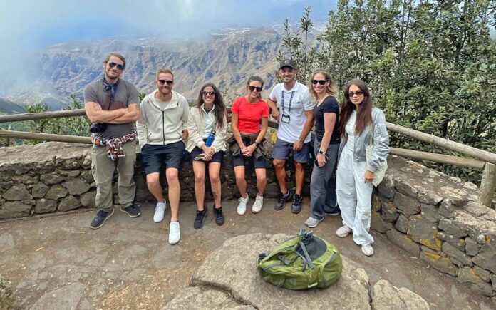 Cinco periodistas estadounidenses conocen estos días la Isla de la mano de Turismo de Tenerife.