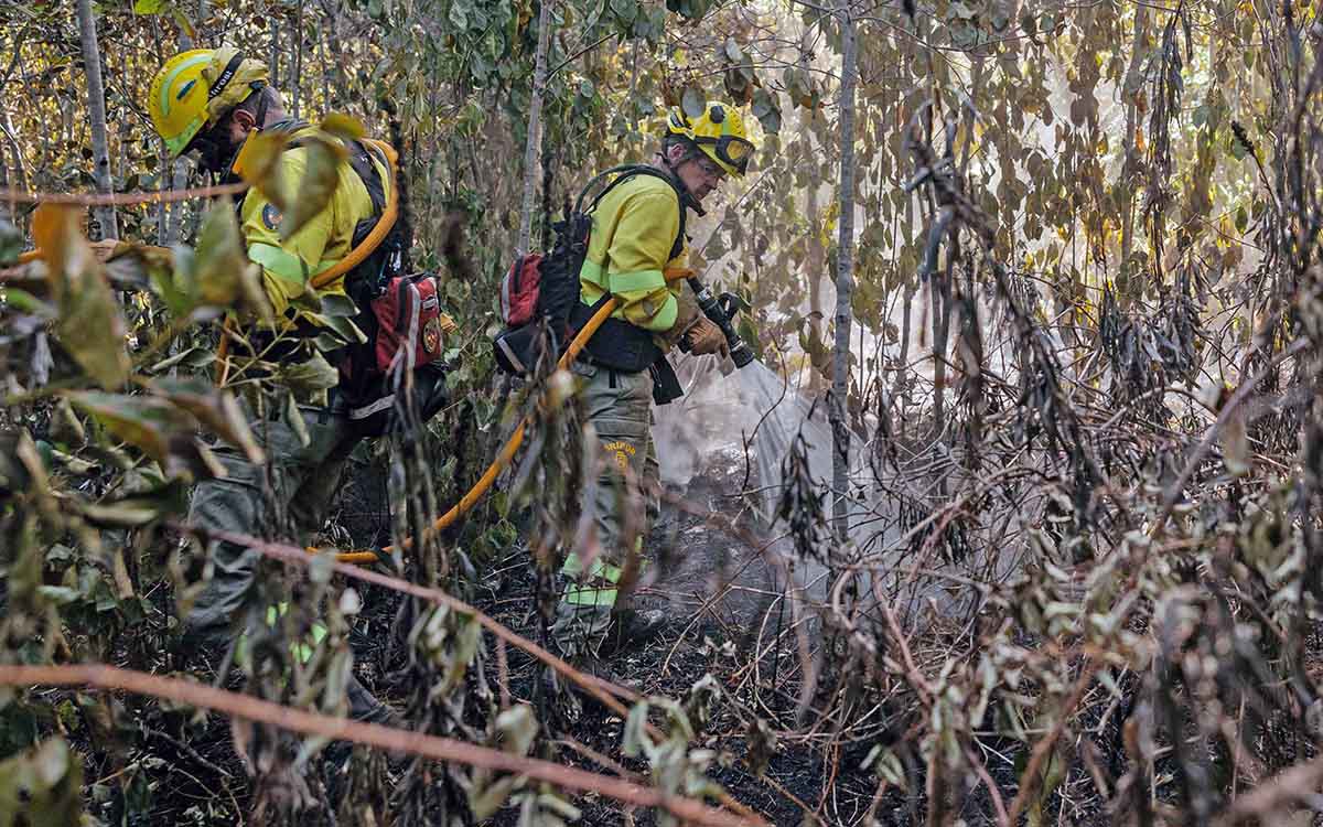 #IFArafoCandelaria | El Cabildo trabaja en la zona de Ravelo para extinguir las reactivaciones del incendio