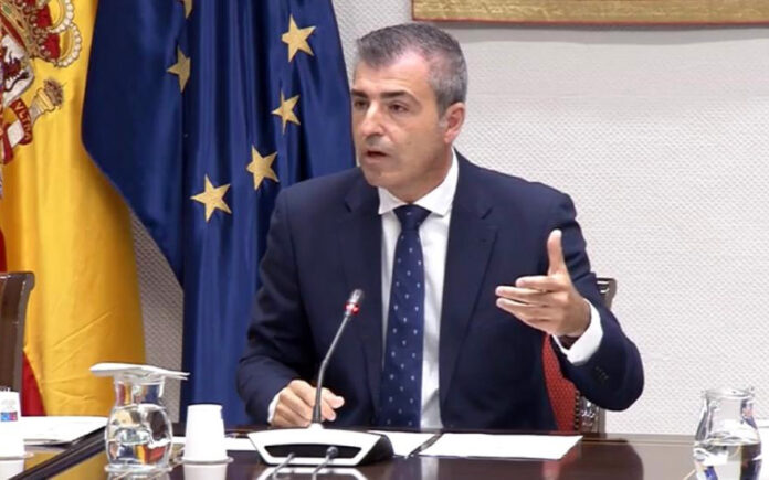 Manuel Domínguez, vicepresidente y consejero de Economía, Industria, Comercio y Autónomos del Gobierno de Canarias.
