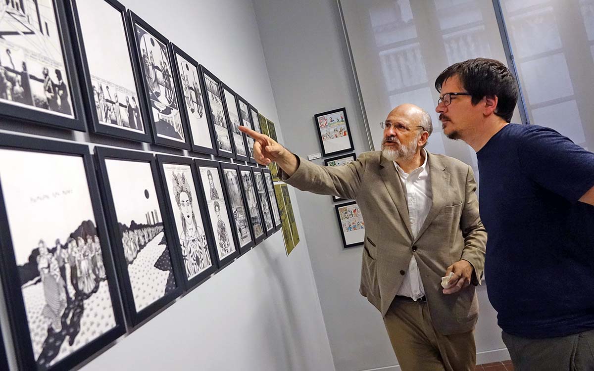 ‘Cómics de Museo’ trae obra original de dos premios nacionales del cómic a Santa Cruz