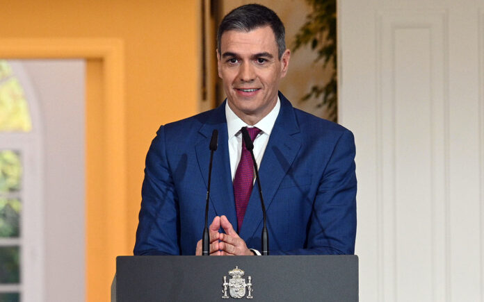 Pedro Sánchez, presidente del Gobierno de España. | Pool Moncloa/Borja Puig de la Bellacasa.