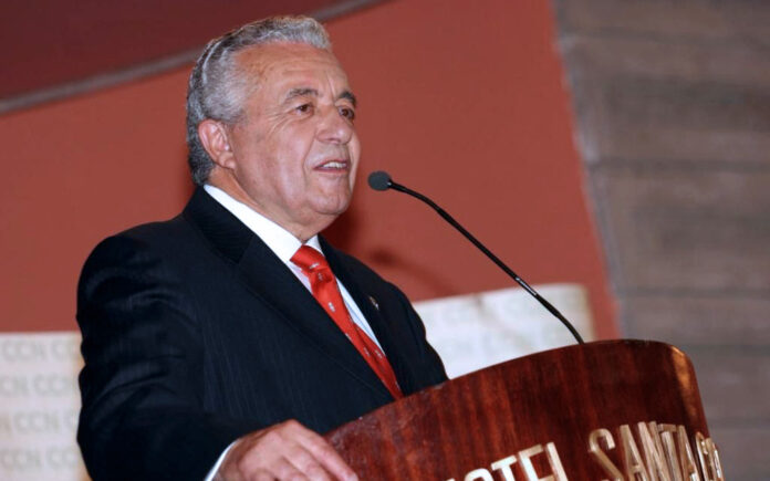 El expresidente Lorenzo Olarte.