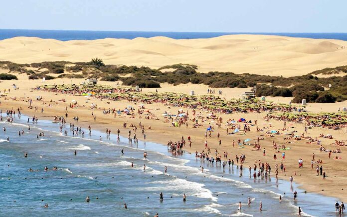 Playa del Inglés y Dunas de Maspalomas. | maspalomas.com