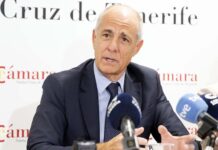 Santiago Sesé, presidente de la Cámara de Comercio y Navegación de Santa Cruz de Tenerife.