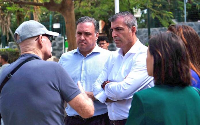 Manuel Domínguez, presidente del Partido Popular de Canarias.