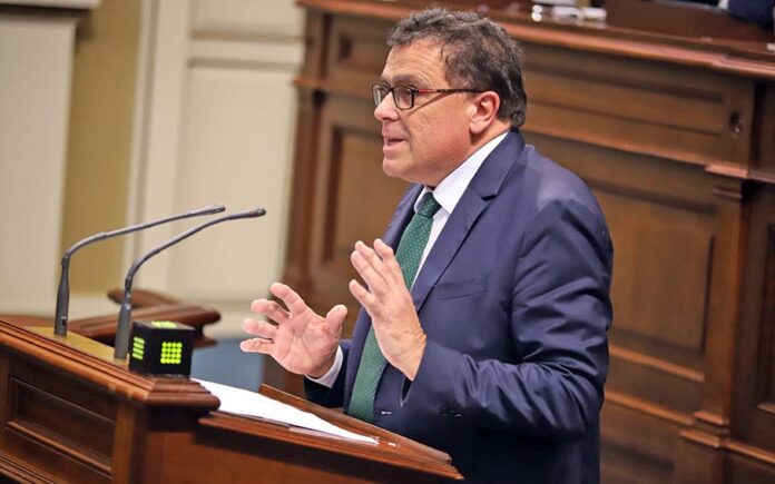 Manuel Miranda, consejero de Política Territorial, Cohesión Territorial y Aguas.