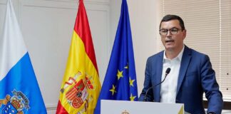 Pablo Rodríguez, consejero de Obras Públicas, Vivienda y Movilidad del Gobierno de Canarias.