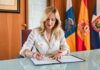 Rosa Dávila, presidenta del Cabildo de Tenerife, ha firmado hoy el decreto de la declaración de emergencia hídrica para Tenerife.