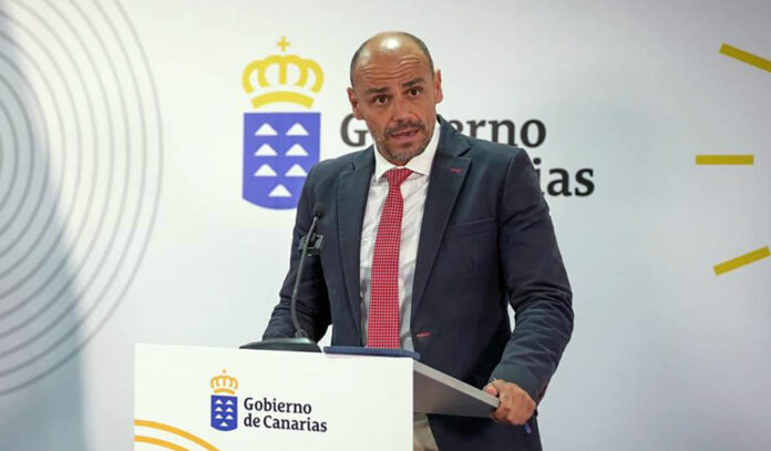 Alfonso Cabello, portavoz del Gobierno de Canarias.