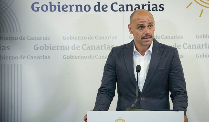 Alfonso Cabello, portavoz del Gobierno de Canarias.