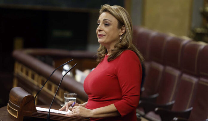 Cristina Valido, portavoz de Coalición Canaria en el Congreso de los Diputados.