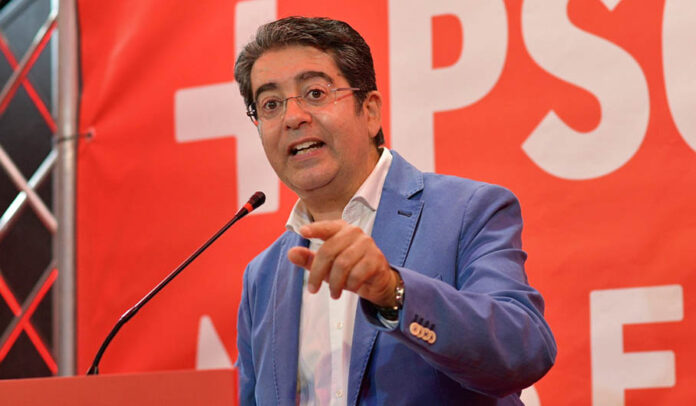 Pedro Martín, secretario general del PSOE de Tenerife.