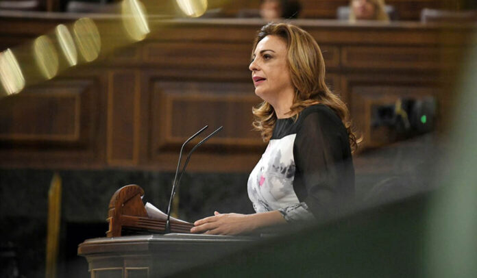 Cristina Valido, portavoz de Coalición Canaria en el Congreso de los Diputados.