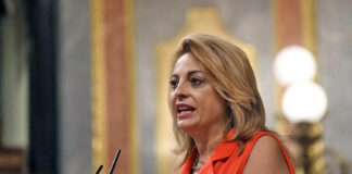 Cristina Valido, portavoz de CC en el Congreso de los Diputados.