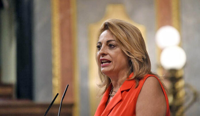 Cristina Valido, portavoz de CC en el Congreso de los Diputados.