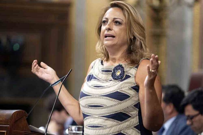 Cristina Valido, portavoz de CC en el Congreso de los Diputados.