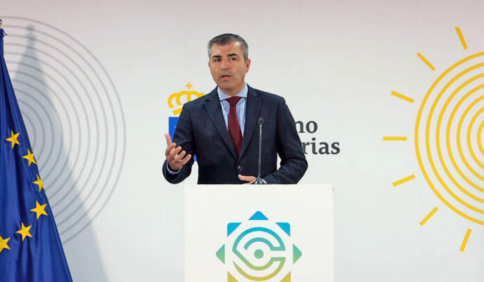 Manuel Domínguez, consejero de Economía, Industria, Comercio y Autónomos.