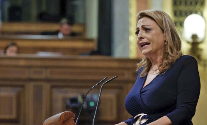 Cristina Valido, portavoz de Coalición Canaria en el Congreso de los Diputados.