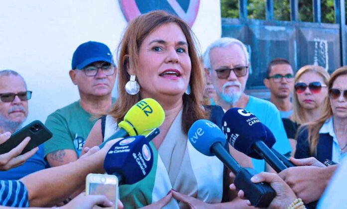 Jimena Delgado, portavoz del PP en Las Palmas.