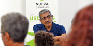 Román Rodríguez, presidente de Nueva Canarias-Bloque Canarista.