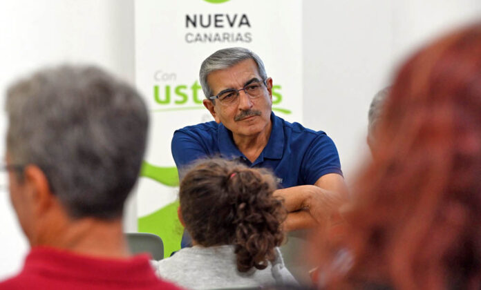 Román Rodríguez, presidente de Nueva Canarias-Bloque Canarista.