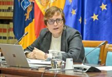 Candelaria Delgado, consejera de Bienestar Social, Igualdad, Juventud, Infancia y Familias del Gobierno de Canarias.