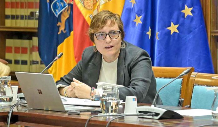 Candelaria Delgado, consejera de Bienestar Social, Igualdad, Juventud, Infancia y Familias del Gobierno de Canarias.