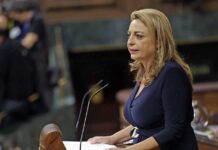 Cristina Valido, portavoz de Coalición Canaria en el Congreso de los Diputados.