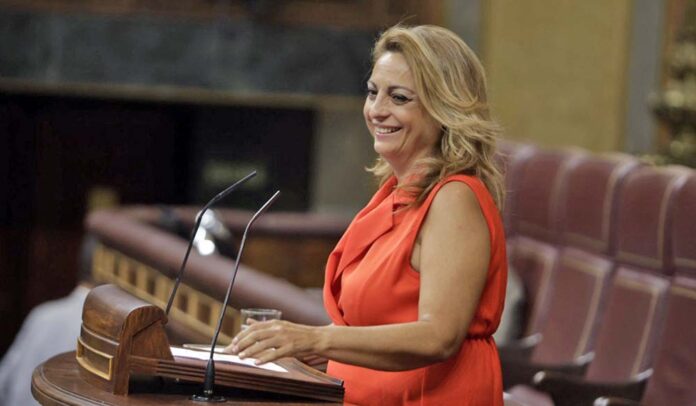 Cristina Valido, portavoz de CC en el Congreso de los Diputados.