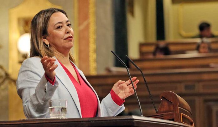 Dolores Corujo, diputada del PSOE en las Cortes Generales.