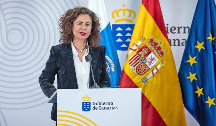 Matilde Asián, consejera de Hacienda y Relaciones con la Unión Europea.