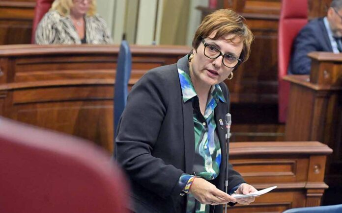 Candelaria Delgado, consejera de Bienestar Social, Igualdad, Juventud, Infancia y Familia.