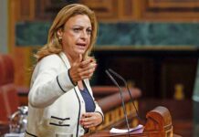 Cristina Valido, portavoz de CC en el Congreso de los Diputados.