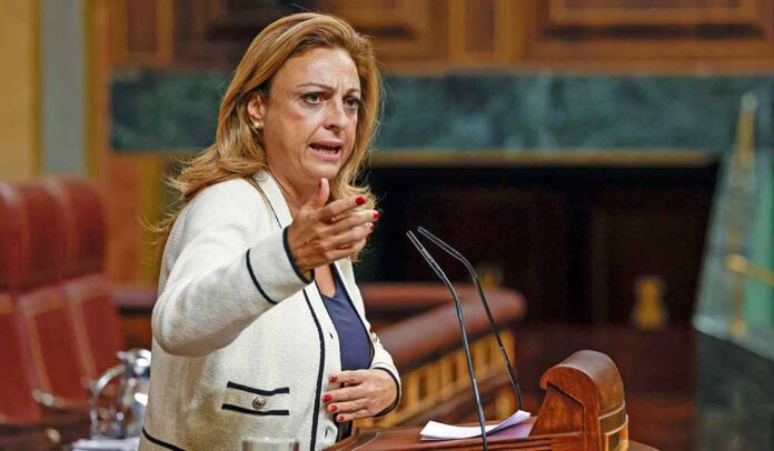 Cristina Valido, portavoz de CC en el Congreso de los Diputados.