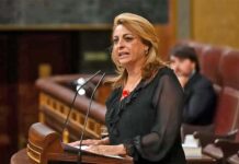 Cristina Valido, portavoz de Coalición Canaria en el Congreso de los Diputados.