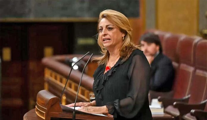 Cristina Valido, portavoz de Coalición Canaria en el Congreso de los Diputados.