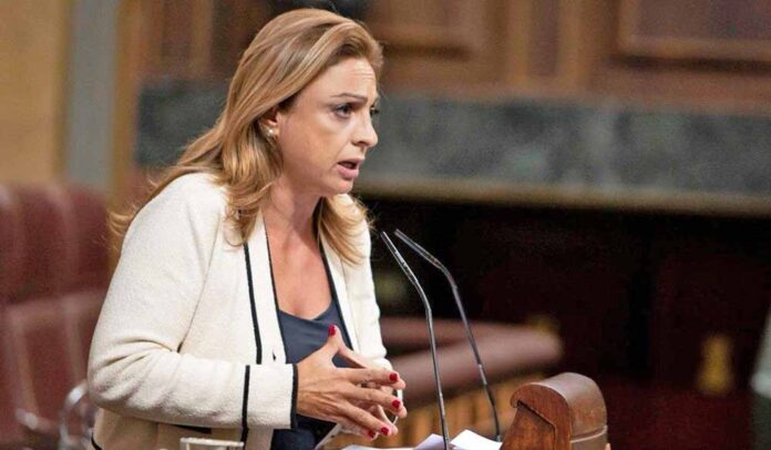 Cristina Valido, portavoz de CC en el Congreso de los Diputados.