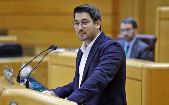 Fabián Chinea Correa, senador de la Agrupación Socialista Gomera.