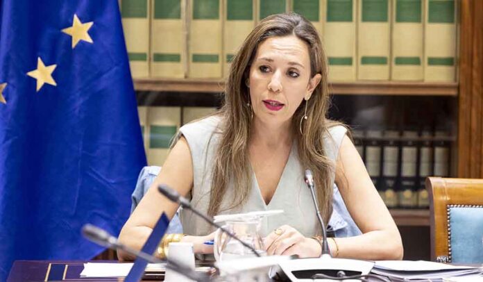 Jéssica de León, consejera de Turismo y Empleo del Gobierno de Canarias.