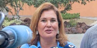 Jimena Delgado, portavoz del PP en el Ayuntamiento de Las Palmas de Gran Canaria.