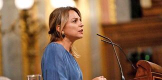 Noemí Santana, coordinadora de Podemos Canarias y diputada en el Congreso.