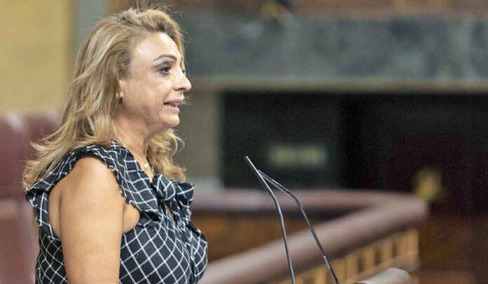 Cristina Valido, portavoz de Coalición Canaria en el Congreso de los Diputados.