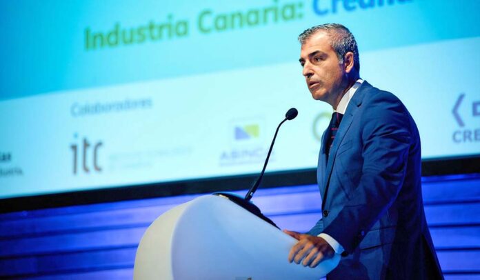 Manuel Domínguez, vicepresidente del Gobierno de Canarias y consejero de Economía, Industria, Comercio y Autónomos.