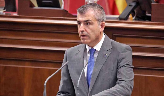 Manuel Domínguez, vicepresidente del Gobierno de Canarias y consejero de Economía, Industria, Comercio y Autónomos.