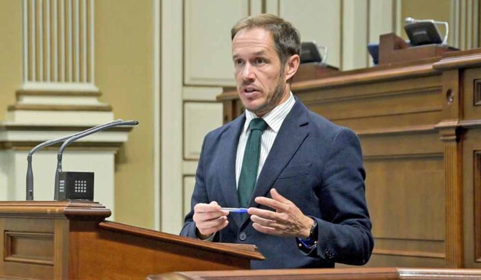 Mariano H. Zapata, consejero de Transición Ecológica y Energía del Gobierno de Canarias.