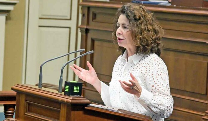 Matilde Asián, consejera de Hacienda y Relaciones con la Unión Europea.