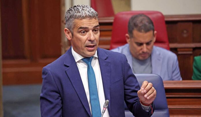 Narvay Quintero, consejero de Agricultura, Ganadería, Pesca y Soberanía Alimentaria del Gobierno de Canarias.