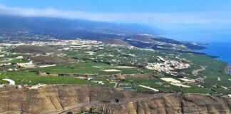 Vista del Valle de Aridane.