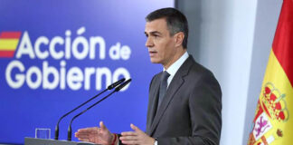 Pedro Sánchez, presidente del Gobierno.