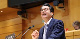 Pedro Martín, senador por Tenerife y secretario general insular del PSOE.